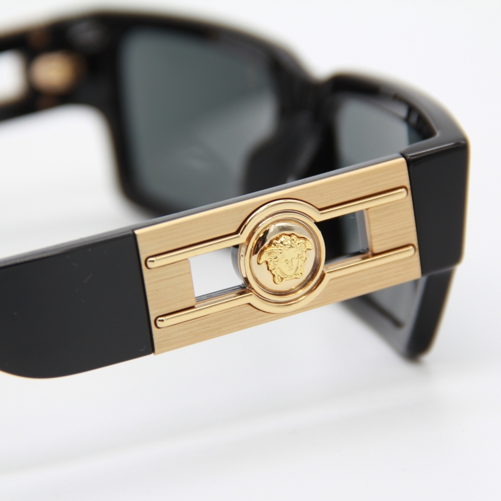 NEW VERSACE VE4459 GB1/87 WOMEN SUNGLASSES VERSACE MOD 4459 BLACK - Picture 9 of 12